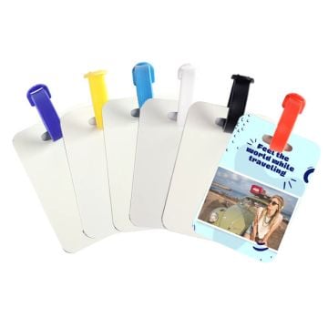 Personalized Gifts for Travelers - Customized Aluminium Luggage Tag With Photos, Design, Texts, etc.