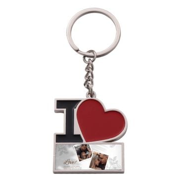 Personalized Valentine's Day Gifts - Custom LOVE Keychain With Photos, Name, Design, etc.