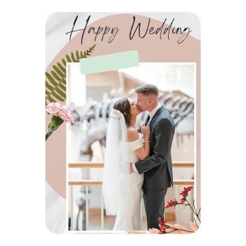Personalisierte Hochzeitsgeschenke - Personalisierte 70 x 100 cm (27,6" x 39,4") Foto-Fleecedecke mit Foto und Design selbst gestalten