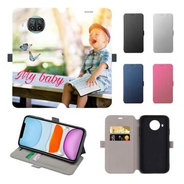 Xiaomi Mi 10T Lite 5G Leder Flip Case Handyhülle mit eigenem Design und Foto selbst gestalten