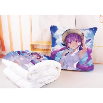 Personalisierte 40 x 40 cm (15,7" x 15,7") Steppkissen mit Foto und Design selber online machen