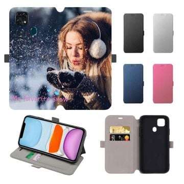 lav dit eget tegnebog cover til ZTE Blade 20 med billede og design